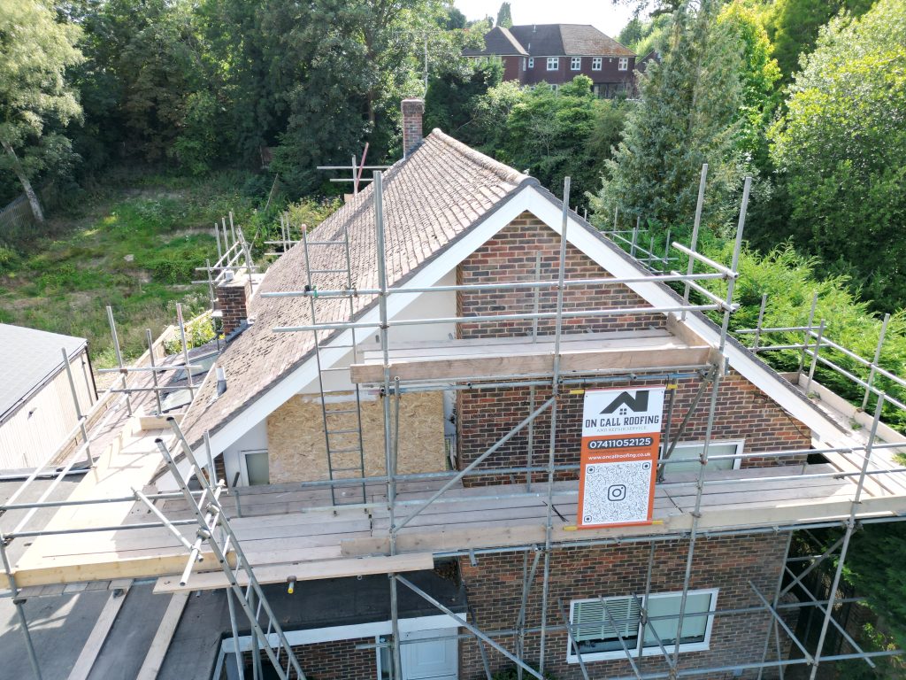 House have roof repairs completed