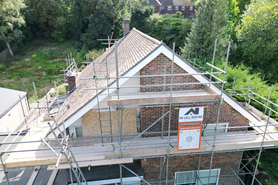 House have roof repairs completed